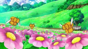 L'île du miel, un paradis pour les Pokémon abeilles.