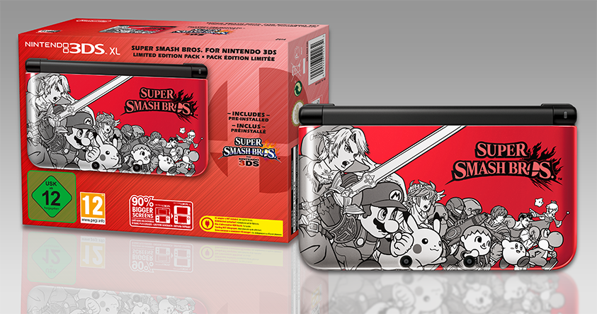 Super smash bros : une console 3DS collector Nintendo-3DS-Super-Smash-Bros