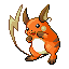 Pokémon Rubis/Saphire (de face, shiny)