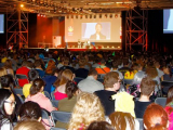 L'ambiance dans la salle de la Japan Expo