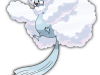 Pokemon ROSA - Art Mega-Altaria