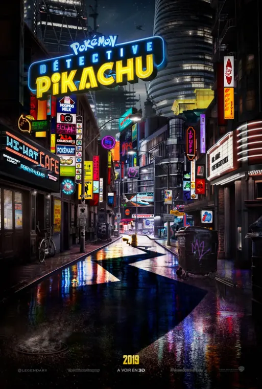 Affiche française de Pokémon : Détective Pikachu