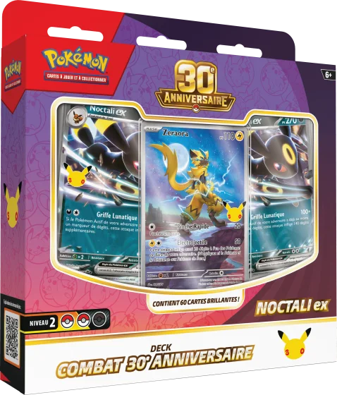 Deck de combat 30ᵉ Anniversaire Pokémon-ex