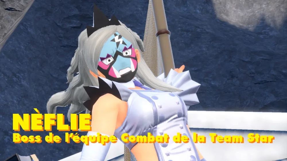 Nèflie et la Starmobile Caph.