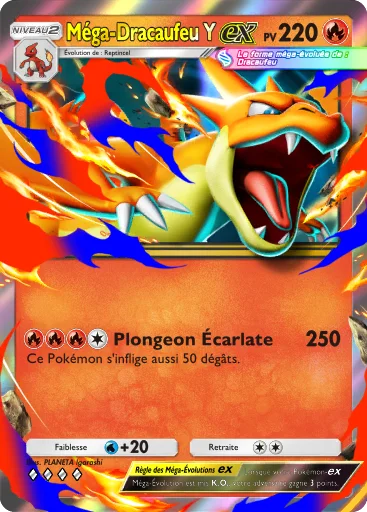 Méga-Dracaufeu Y-ex