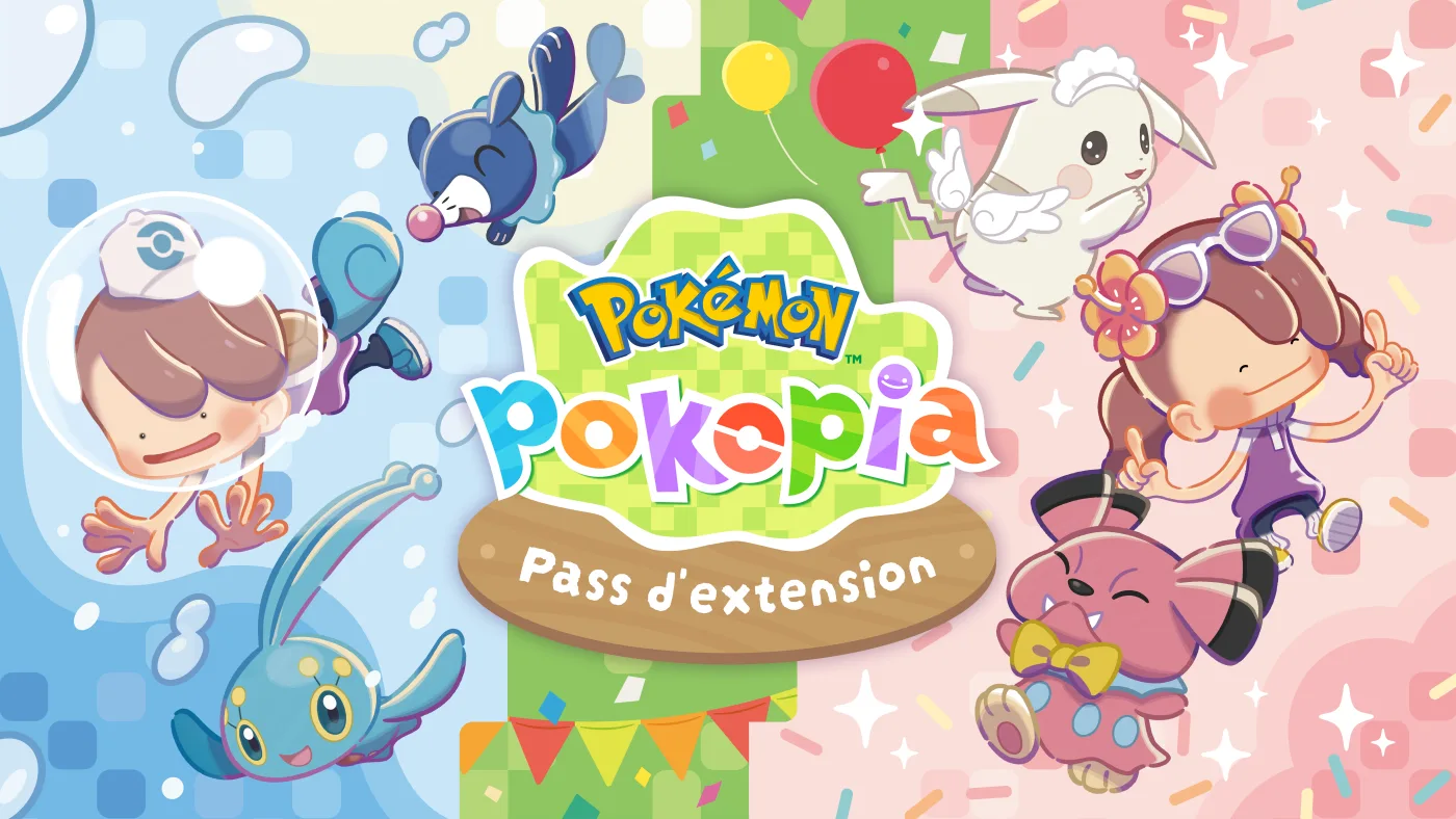 Illustration officielle du Pass d'extension de Pokémon Pokopia