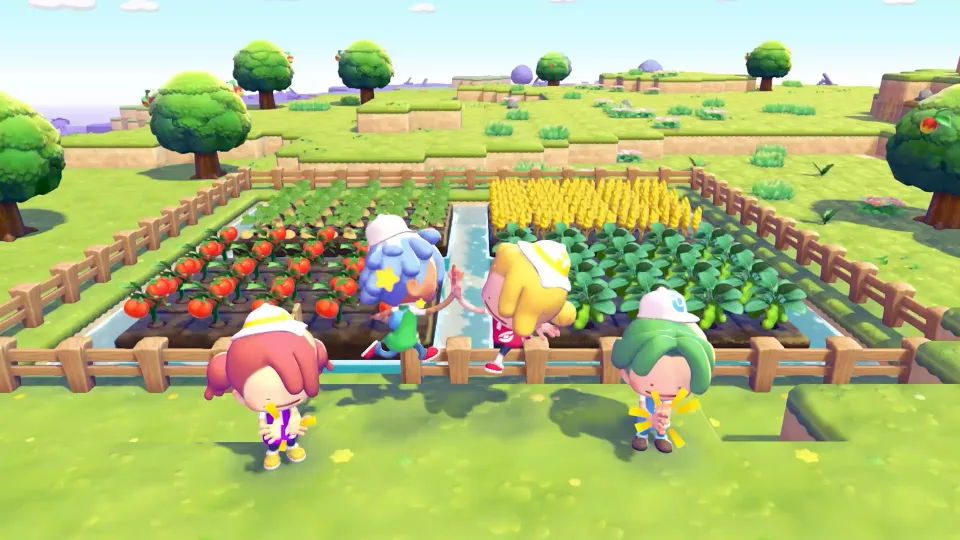 Un potager dans Pokémon Pokopia