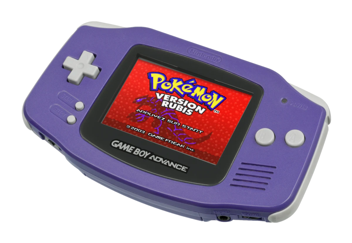 Pokémon Rubis sur Game Boy Advance