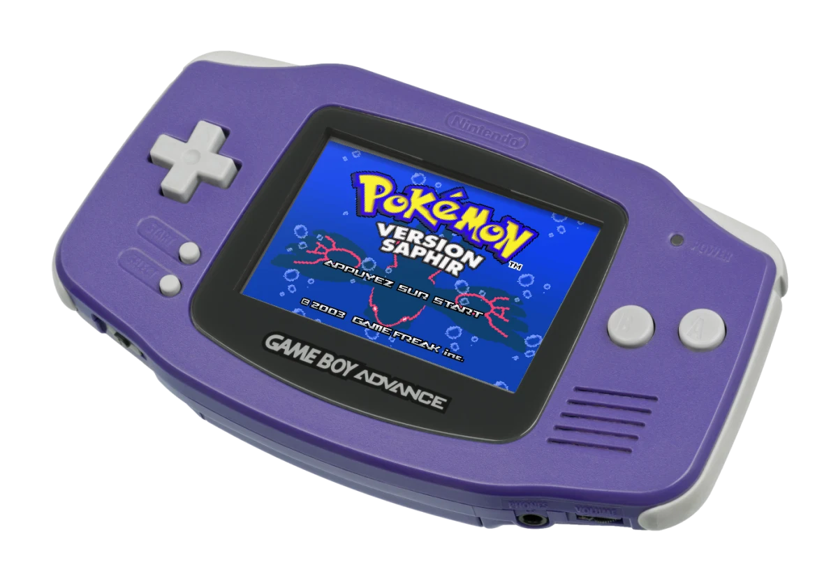 Pokémon Saphir sur Game Boy Advance