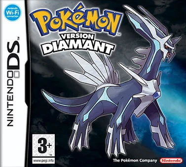 Jaquette de Pokémon Diamant