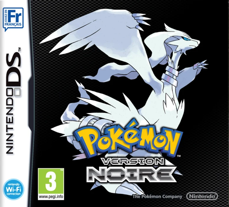Jaquette de Pokémon Version Noire