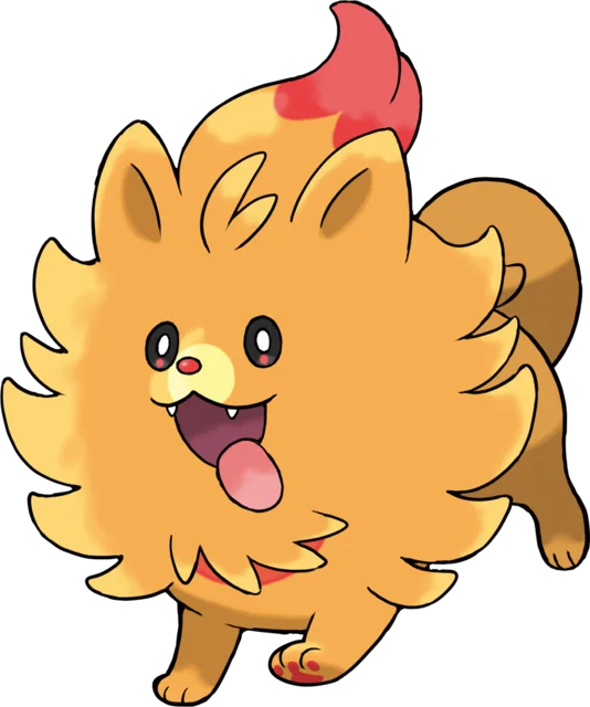 Caloulou, starter Feu de Pokémon Vents et Vagues