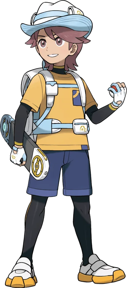 Le héros dans Pokémon Vents