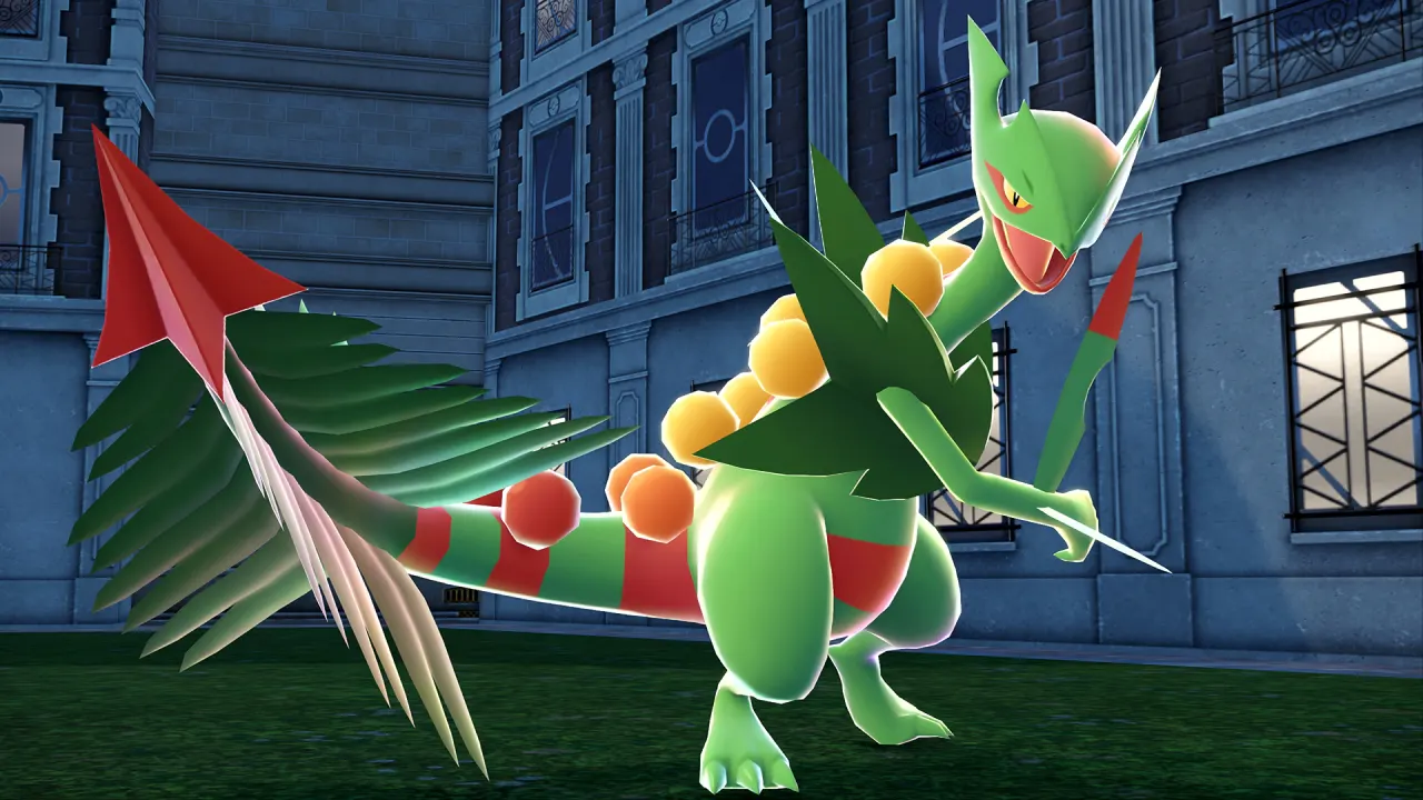 Mega Sceptile, newcomer from the expansion