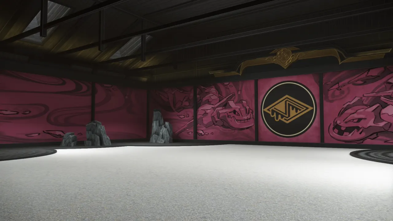 Le terrain d'entraînement du Clan