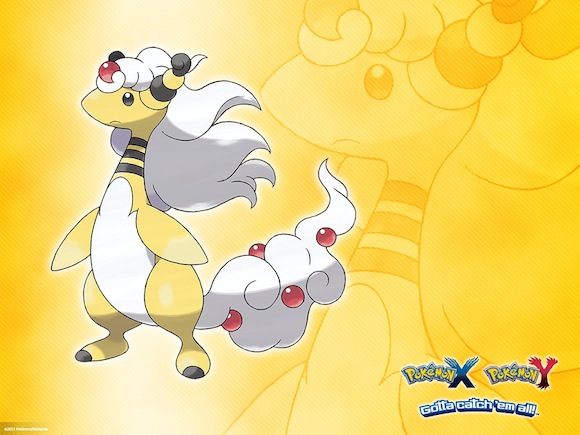 Fond d'écran Mega Ampharos