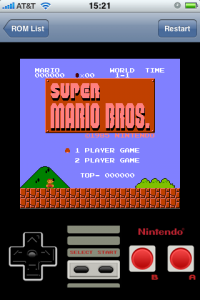 Super Mario Bros iPhone
