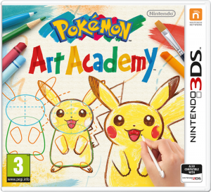 Pokémon Art Academy - Jaquette Europe