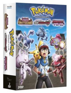 Pack DVD Films Pokemon 16 a 18