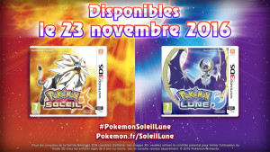 Sortie de Pokémon Soleil et Lune