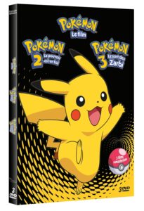 Coffret Pokemon films 1 à 3