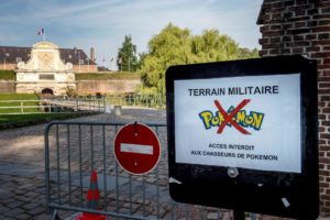 Pokémon GO - Installation militaire