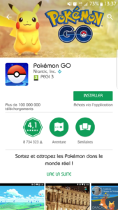 Pokémon GO - Google Store