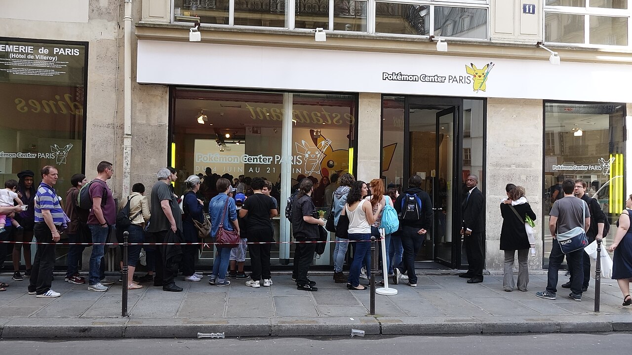 Pokémon Center éphémère de Paris