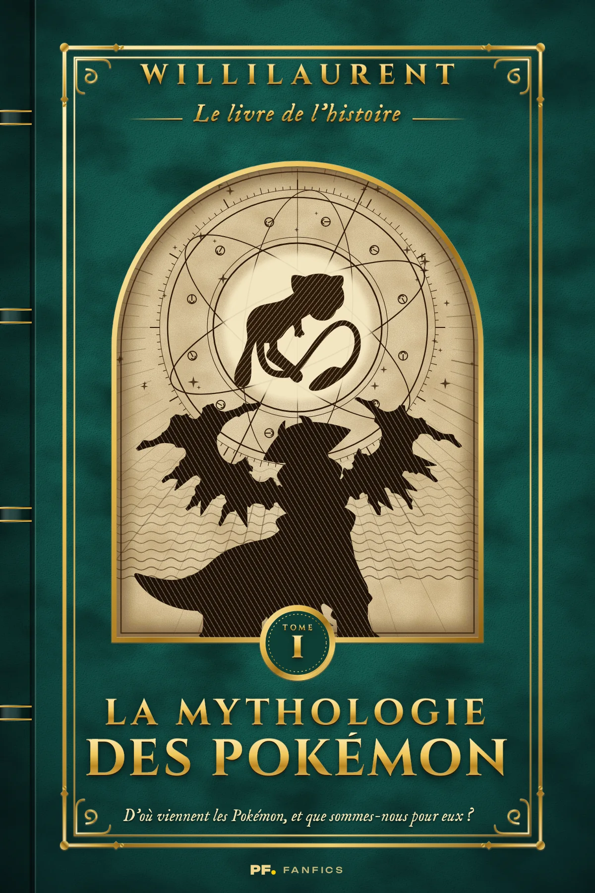 Couverture de « Le livre de l’histoire : I)la mythologie des pokemons »