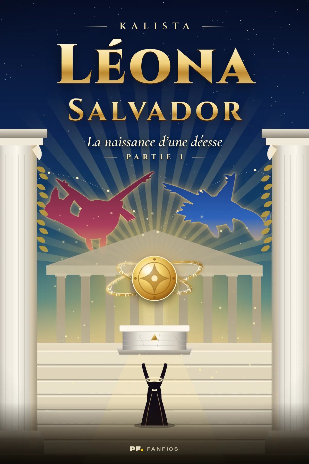 Couverture de « Léona Salvador [Partie 1 : la naissance d’une déess »