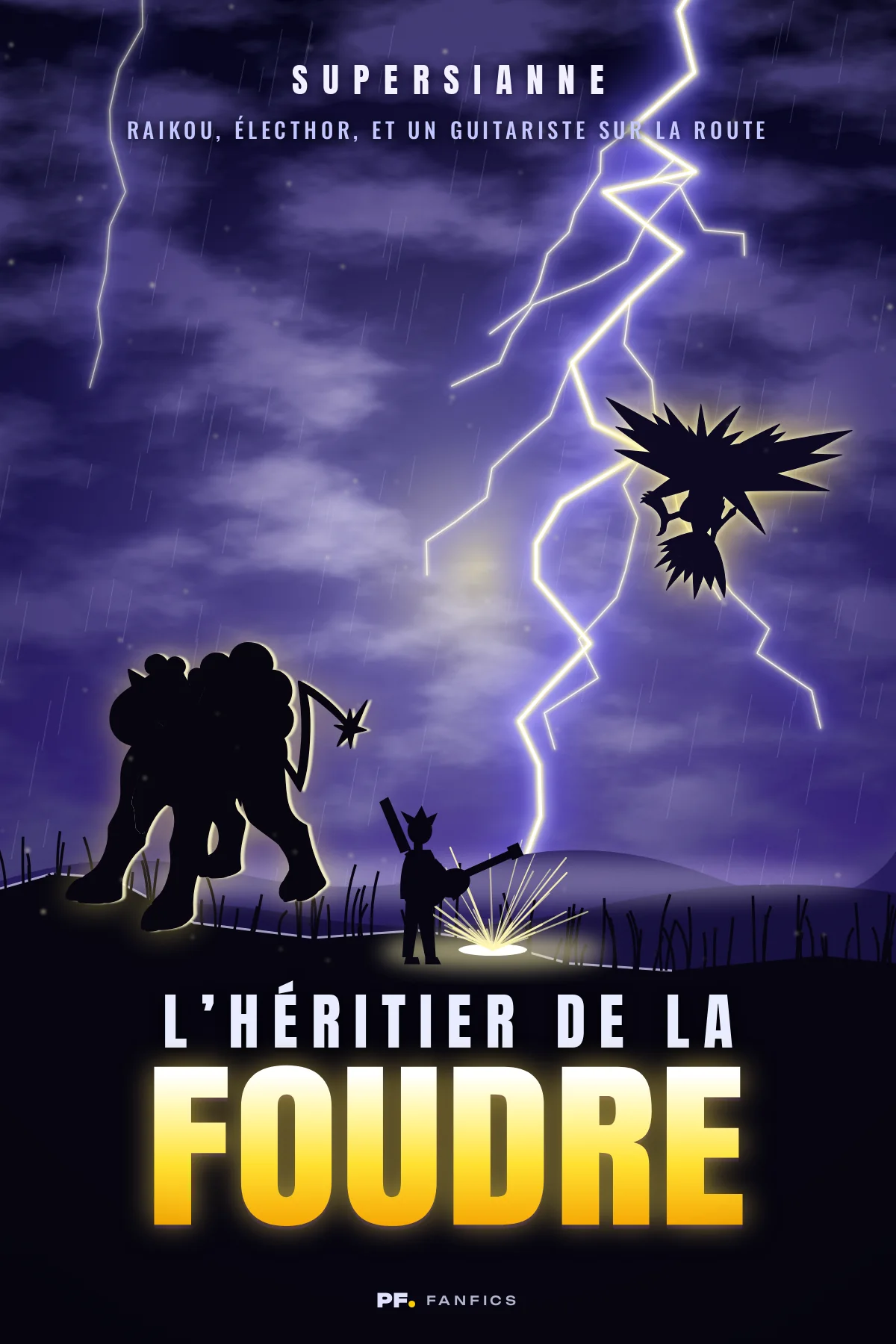 Couverture de « L’héritier de la foudre »